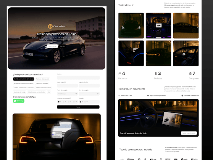 Cover image for CryptoTaxi - Framer Design & Development