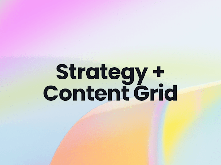 Cover image for Strategy + Content Grid