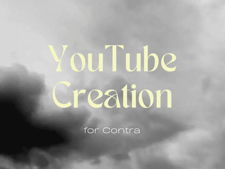 Cover image for Contra YouTube Strategy + Production