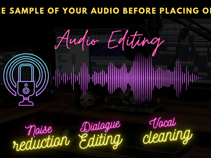 Cover image for Remove background noise from your audio