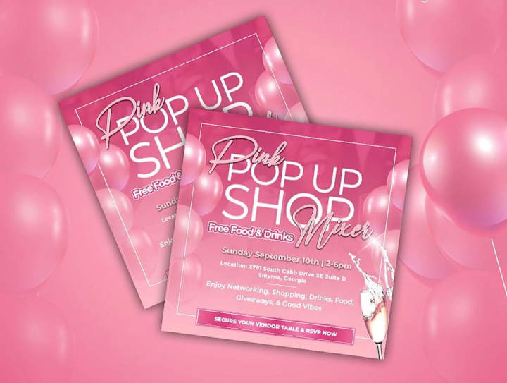 Cover image for Pop Up Shop Flyer | Content Creation