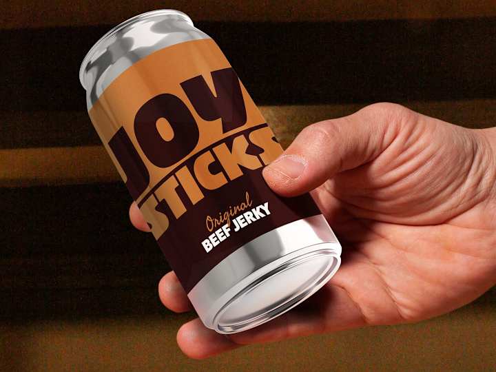 Cover image for Joy Sticks - Jerky... in a can!