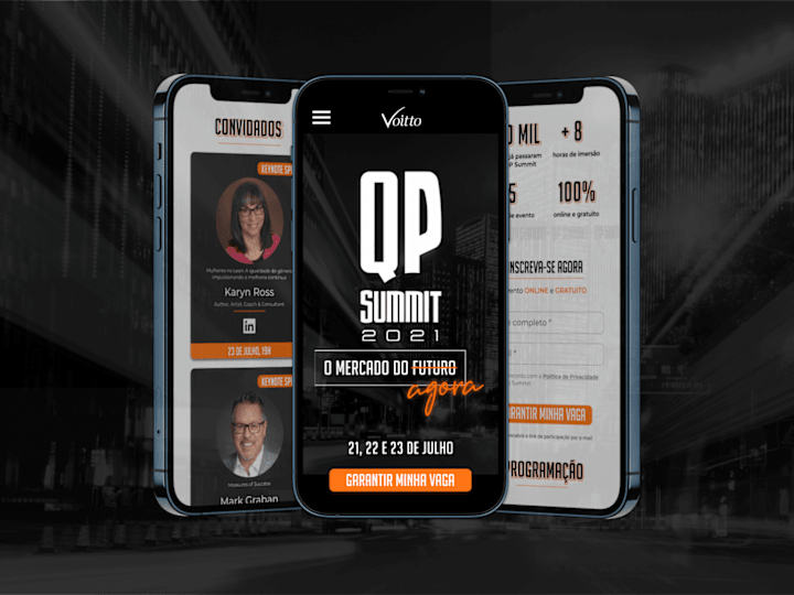 Cover image for QP Summit ✦ UX/UI Design