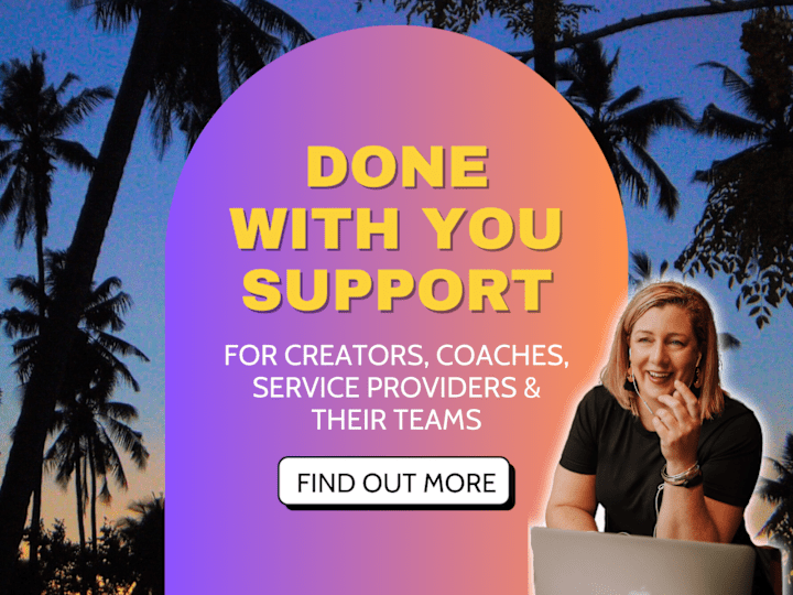 Cover image for Bespoke support to build, launch & scale without the overwhelm