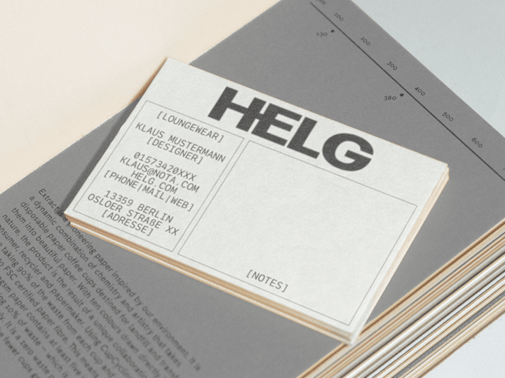 Cover image for HELG Logo Design for a fictional Brand 