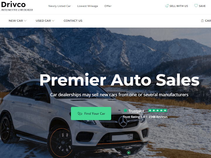 Cover image for Drivco - Car Dealer