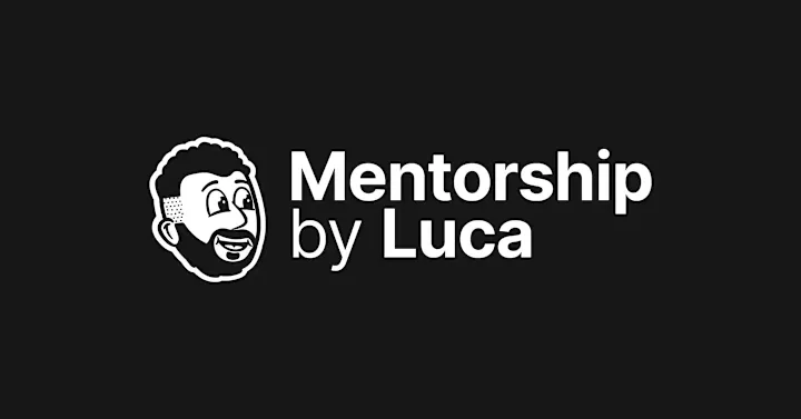 Cover image for Mentorship by Luca - Personal Branding Logo