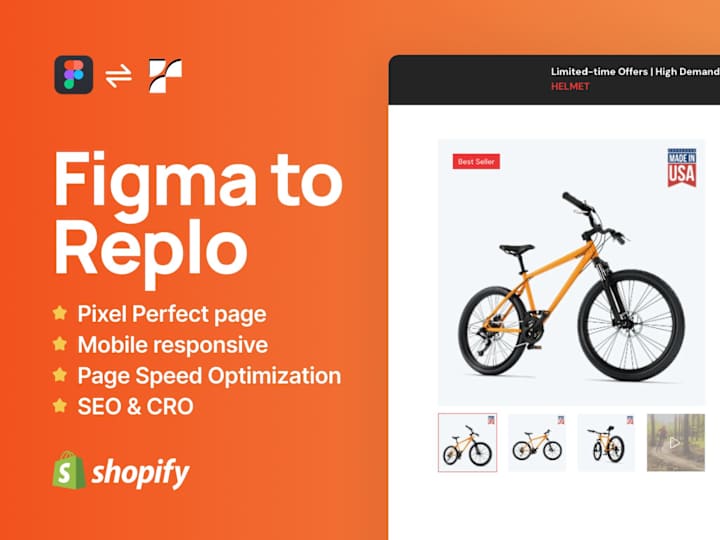 Cover image for I will Build your Figma Design in Replo