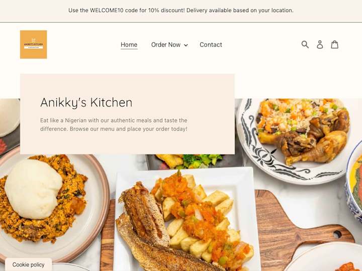 Cover image for Restaurant Website