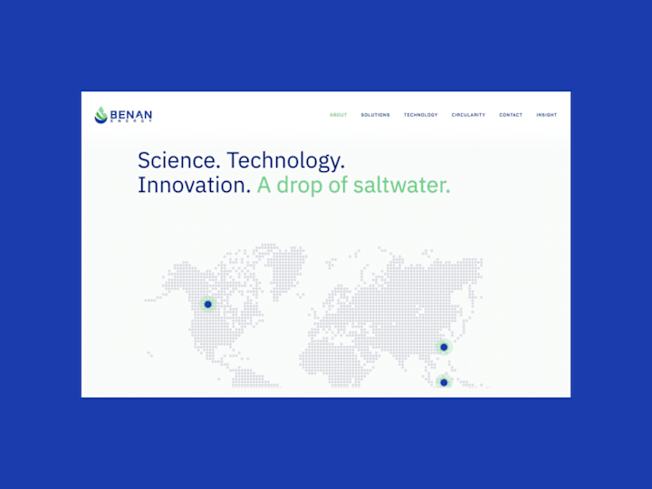 Cover image for BenAn Energy — Enterprise Web Design & Webflow Development