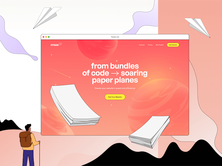 Cover image for Flysite – Immersive Website Design