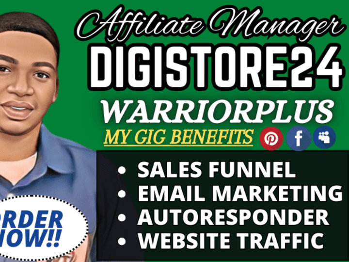 Cover image for  boost your earning affiliate & clickbank link promotion service