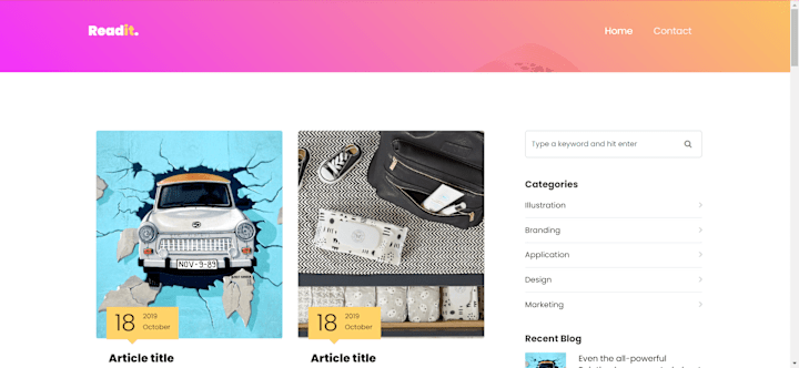Cover image for Landing Page Redesign