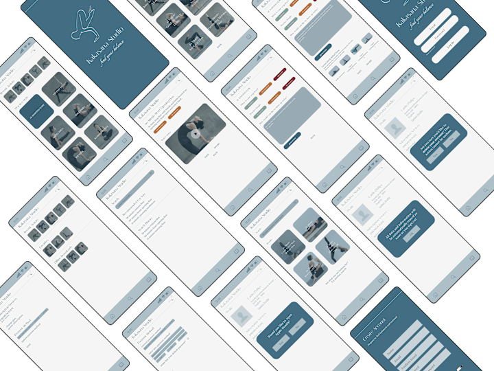 Cover image for Kakasana Studio | Mobile App UI Design