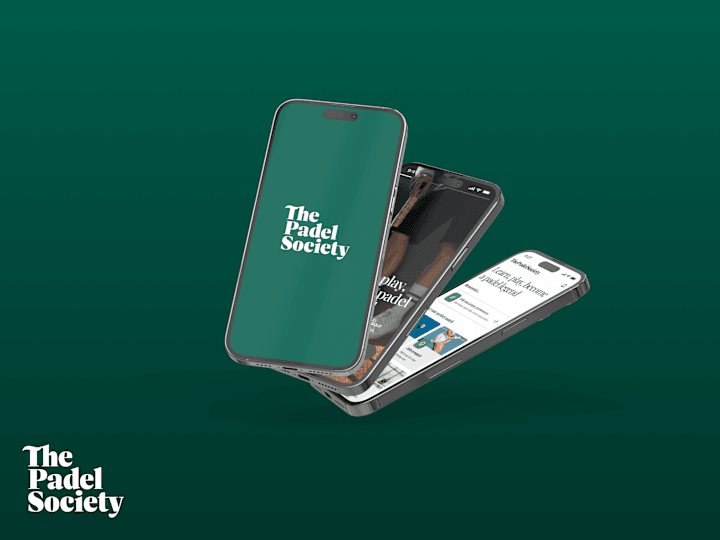 Cover image for UX & UI design for The Padel Society