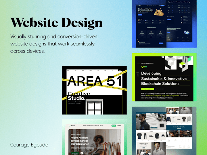 Cover image for Website Design
