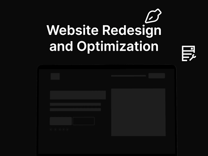 Cover image for Website Redesign and Optimization