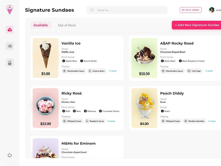 Cover image for Signature Sundae: CMS tool