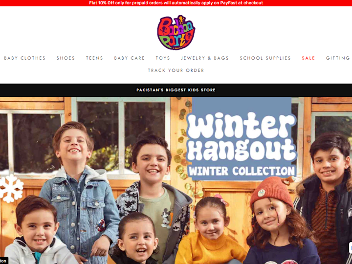 Cover image for Bachaa Party | In Store & Online Shopping for Kids in Pakistan