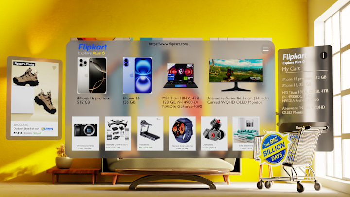 Cover image for Flipkart E-Commerce Brand Festival Spec Advertisement.