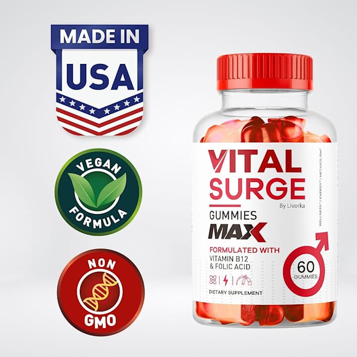 Cover image for Vital Surge Testo Gummies - WORTH THE HYPE?????