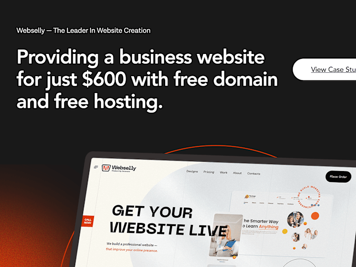 Cover image for Webselly — The Leader In Website Creation (Web Application)