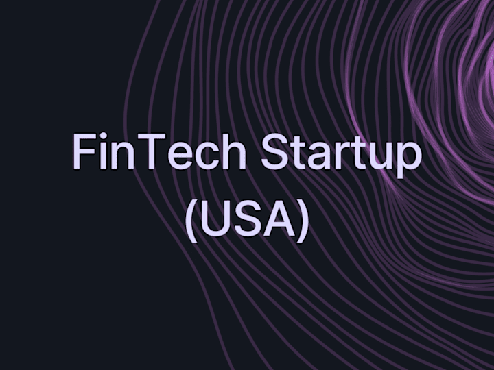 Cover image for FinTech Startup (USA)