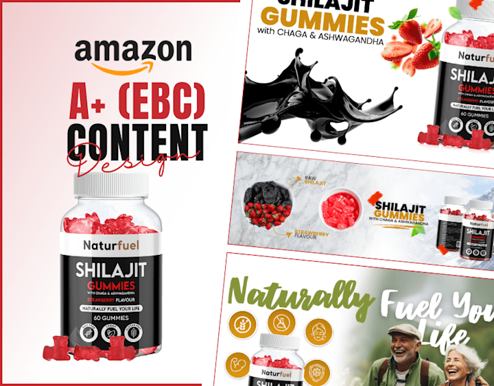 Cover image for Amazon A+ (EBC) content