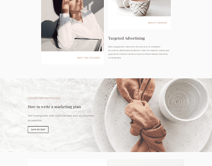 Cover image for Holistic Brand Marketing Template :: Squarespace 7.1