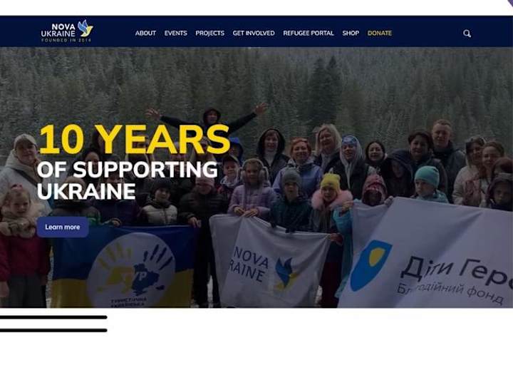 Cover image for Supporting Nova Ukraine’s Mission for a Better Future