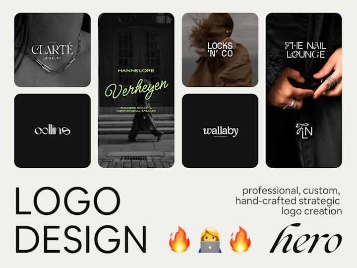 Cover image for Logo Design 🔥👩‍💻🔥Hero