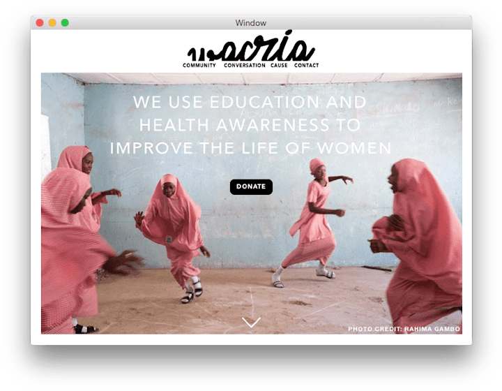 Cover image for Website & Brand Identity Design | WACRIA Foundation