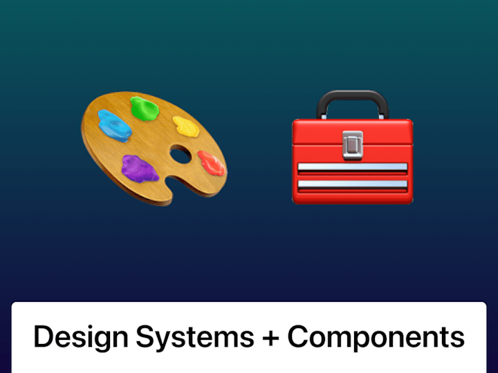 Cover image for Design Systems / Library / Components 🧰