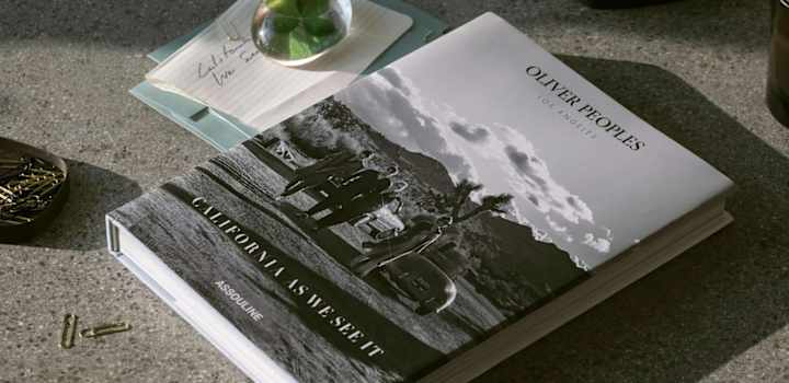 Cover image for Oliver Peoples - Coffee table Book