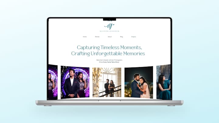 Cover image for Website Design & Development for a Wedding Photography Brand