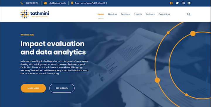 Cover image for UX/UI - Data Analysis Website