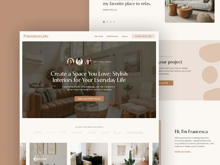 Cover image for Multi-Page Squarespace Website