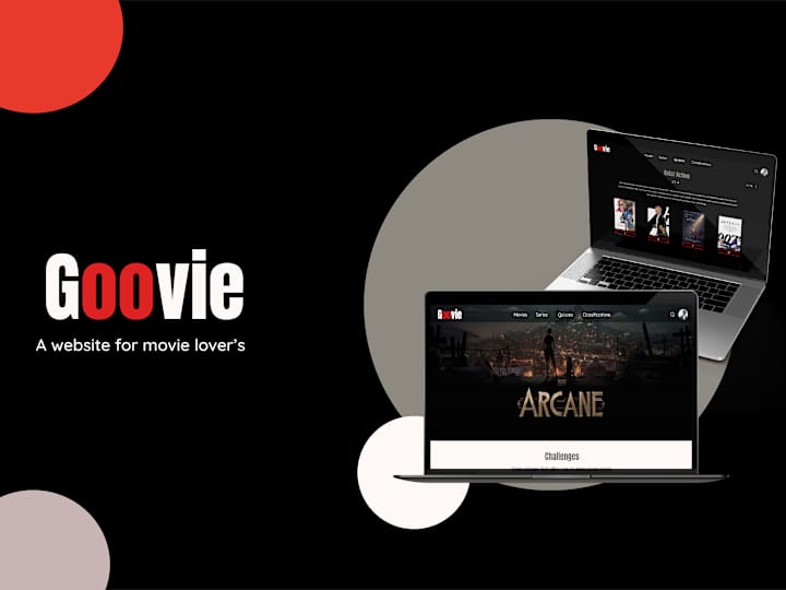 Cover image for Goovie - movie lover's