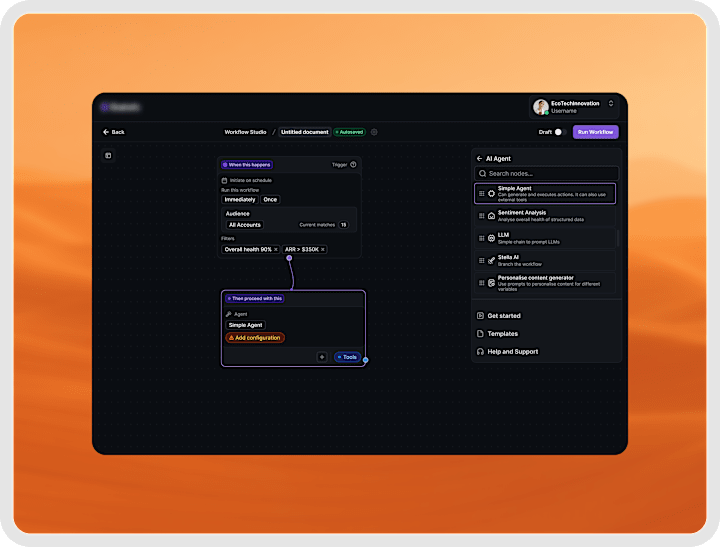 Cover image for No-Code Workflow Automation with LLM Agents for Statisfy