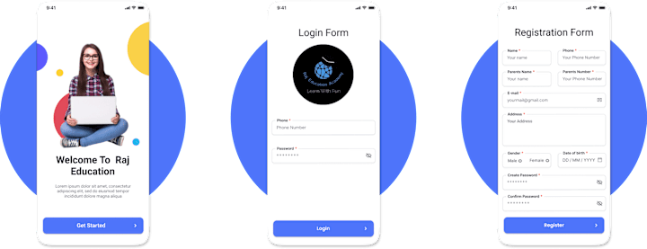 Cover image for Tuition class app