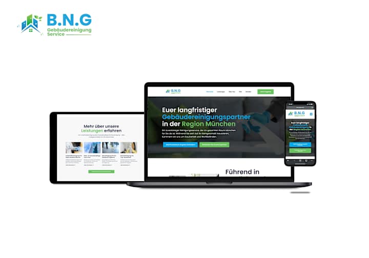 Cover image for BNG Glanz - Web Design & Development / WordPress