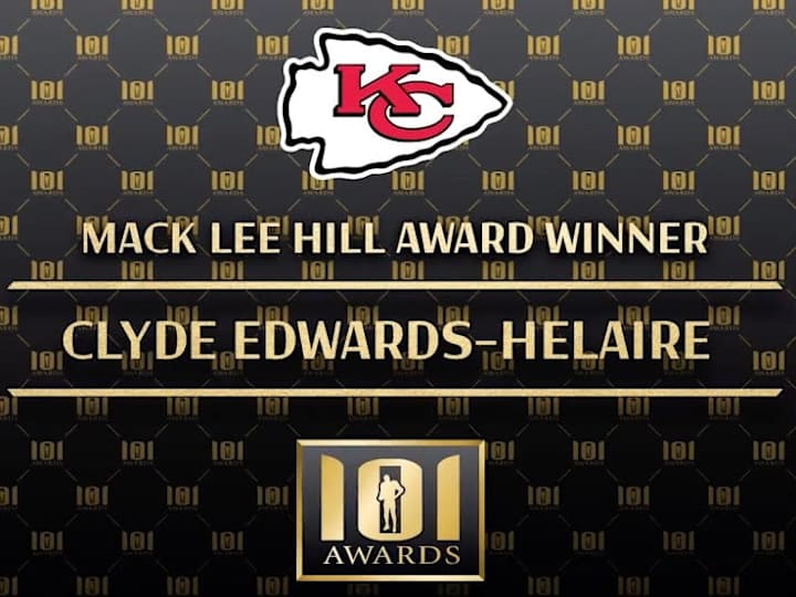 Cover image for Mack Lee Hill Award Winner, Clyde Edwards-Helaire