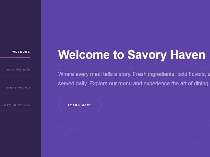 Cover image for Savory Haven