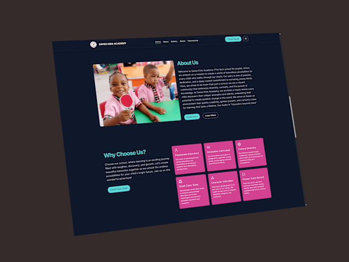 Cover image for Swiss Kids Academy 