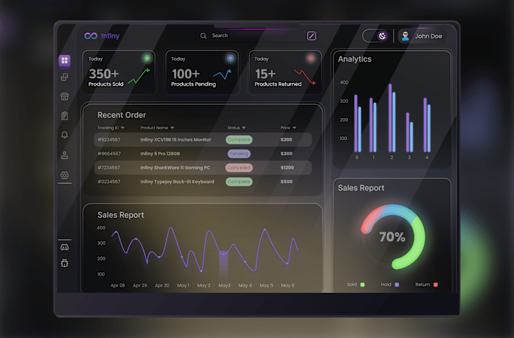 Cover image for Infiny Dark Mode