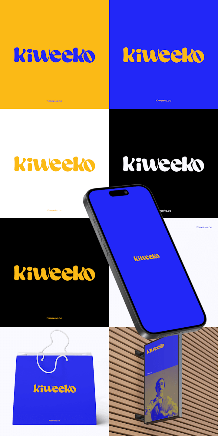 Cover image for Brand Identity Design for Kiweeko (E-Commerce Website)