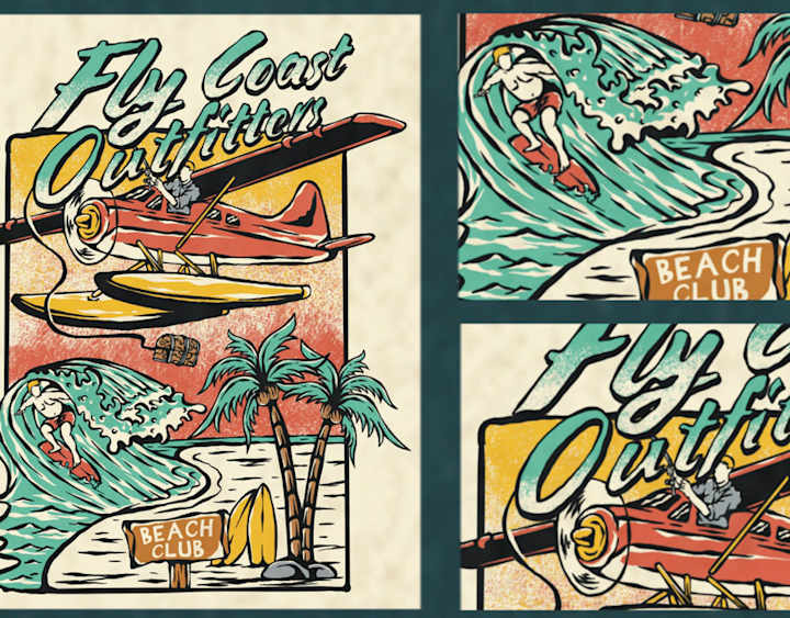 Cover image for FLYING COAST OUTFITTERS :: Behance