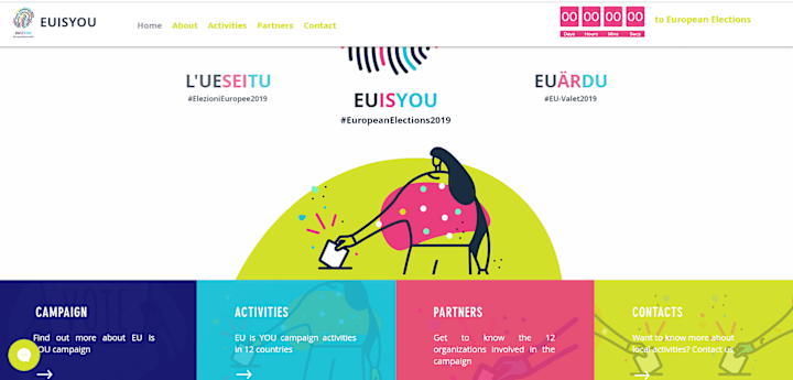 Cover image for Oversaw a campaign for the European Elections
