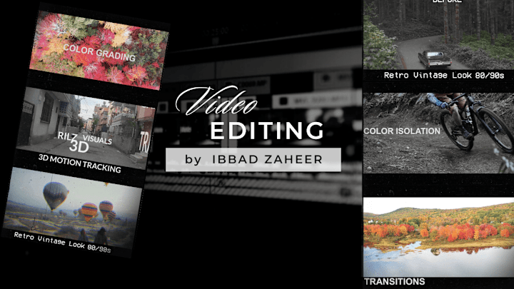 Cover image for Video Editing Portfolio on Behance