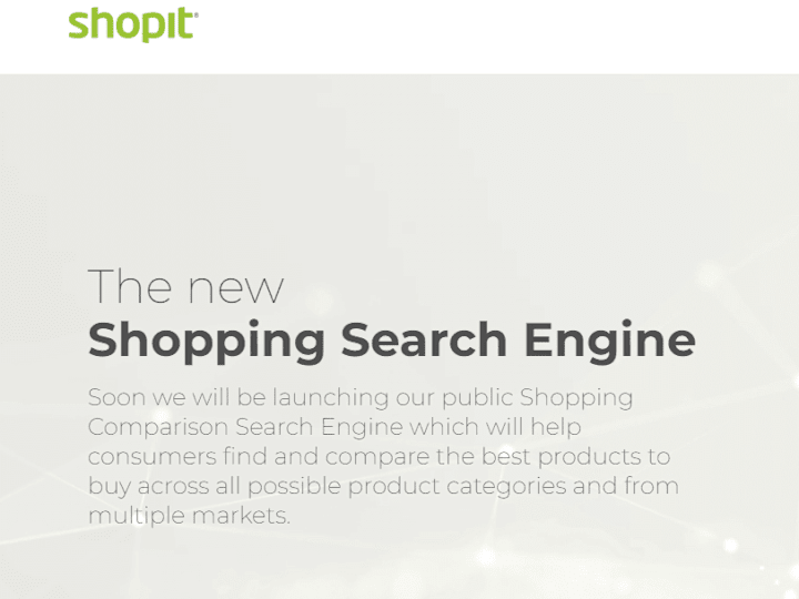 Cover image for Shopit – Shopping Search Engine & Product Data